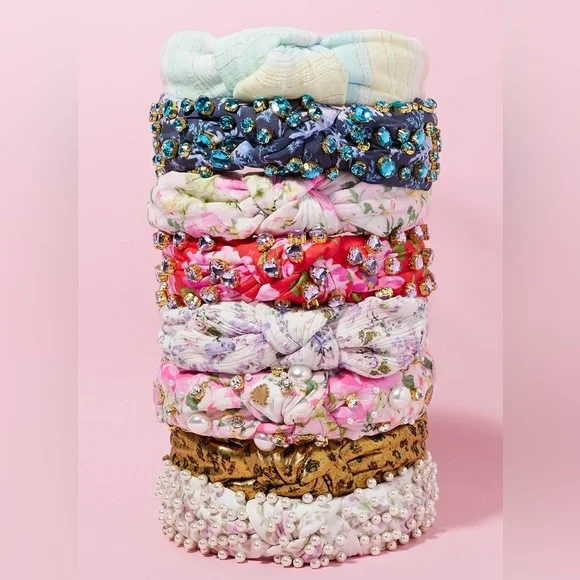 Love Shack Fancy Pearl Headband BNWOT - Picture 3 of 11